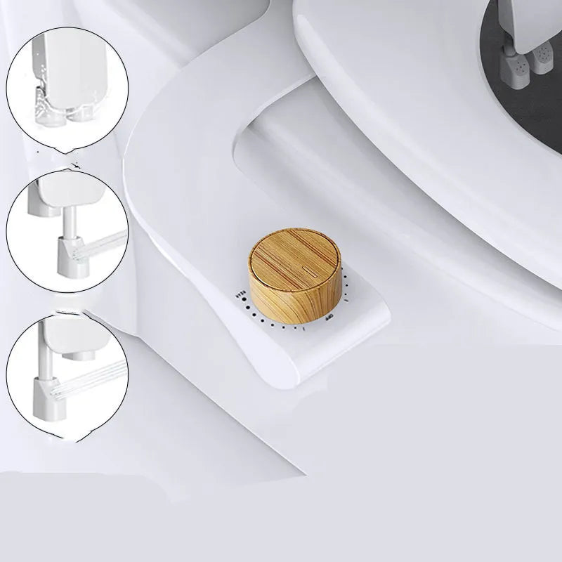 The Fresh Wash™ Non-Electric Dual-Nozzle Bidet